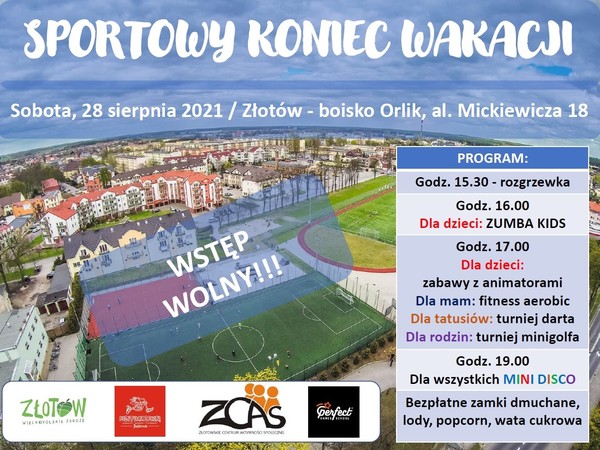Sportowy koniec wakacji - 28.08.2021!